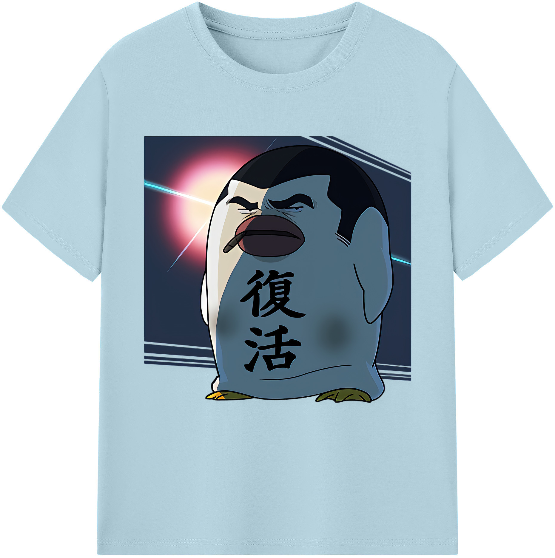 （画像用） ぎんたま 坂田銀時（さかたぎんとき） 神楽 志村新八（しむら しんぱち） GINTAMA Sakata Gintoki Kagura Shimura Shinpachi 綿100％半袖Tシャツ（フロントプリント）